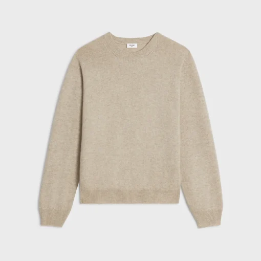 crew neck sweater in Scottish cashmere