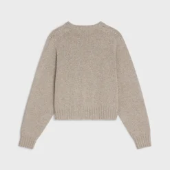 CREW NECK SWEATER IN SEAMLESS CASHMERE
