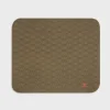 Dog blanket in quilted gabardine textile and wool