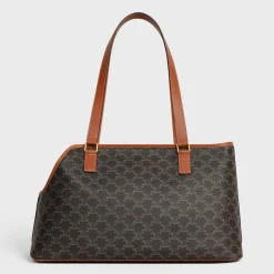 DOG CABAS IN TRIOMPHE CANVAS AND CALFSKIN