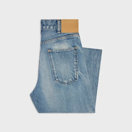 dylan flared jeans in union wash denim