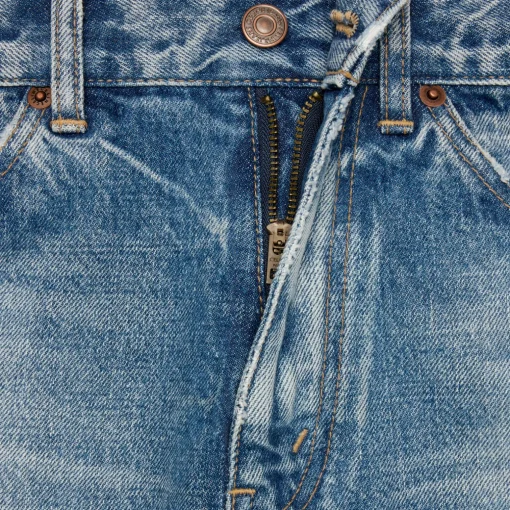 dylan flared jeans in union wash denim