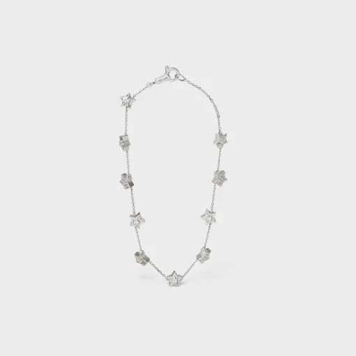 Etoile Celine Multi Stars Bracelet in White Gold and Diamonds