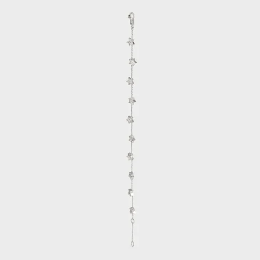 Etoile Celine Multi Stars Bracelet in White Gold and Diamonds
