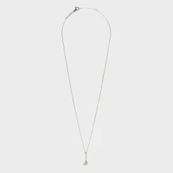 Etoile Celine Necklace in White Gold and Diamond