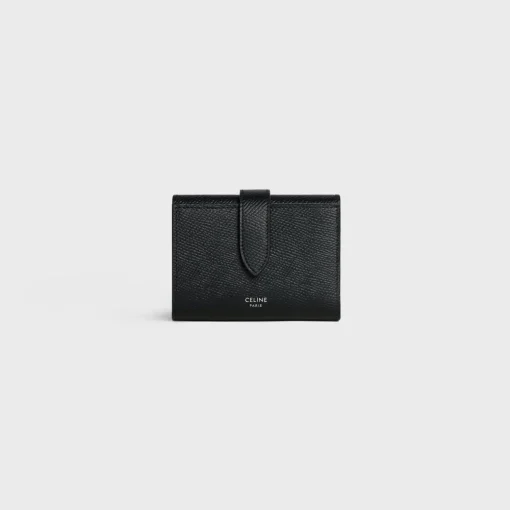 Fine Strap Wallet in Grained Calfskin