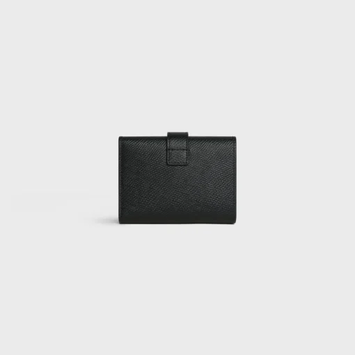 Fine Strap Wallet in Grained Calfskin