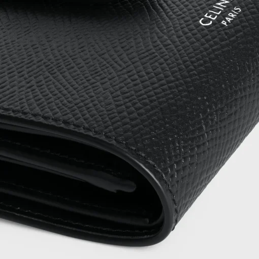 Fine Strap Wallet in Grained Calfskin