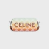 Horizontal pouch in TRIOMPHE CANVAS SUNSET WITH CELINE PRINT