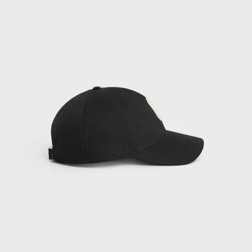 Initial baseball cap in cotton