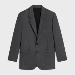 jude jacket in wool and cashmere flannel