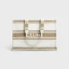 Large Cabas Thais in STRIPED TEXTILE WITH CELINE JACQUARD