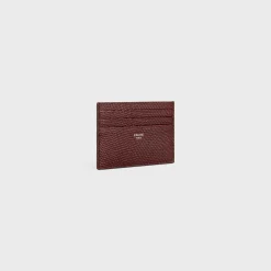 LARGE CARD HOLDER in LIZARD EMBOSSED CALFSKIN