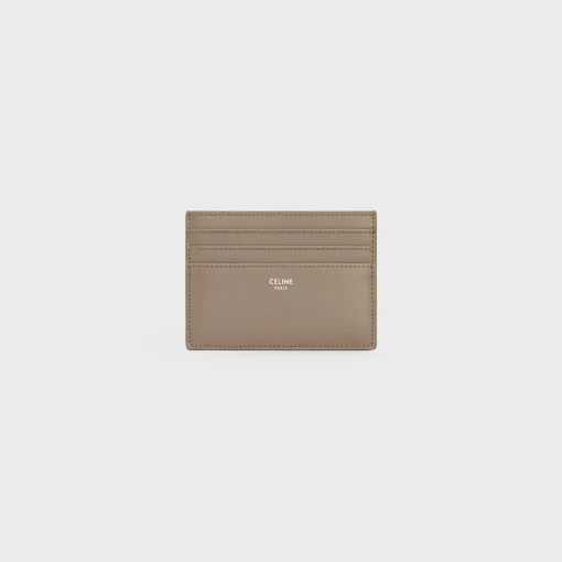 LARGE CARD HOLDER in SHINY CALFSKIN