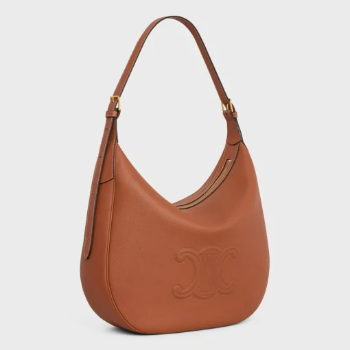 LARGE HELOÏSE CUIR TRIOMPHE BAG in supple calfskin