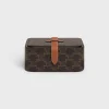Large Jewels Case in Triomphe Canvas and Calfskin