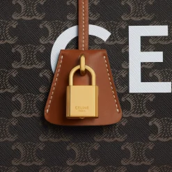 Large Voyage bag in Triomphe Canvas with Celine Print