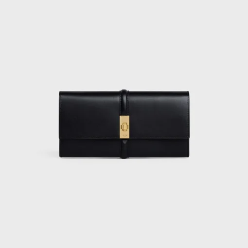 LARGE WALLET 16 in Shiny Calfskin