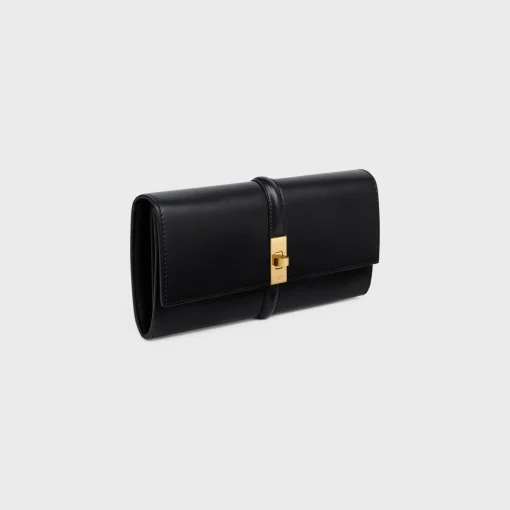 LARGE WALLET 16 in Shiny Calfskin