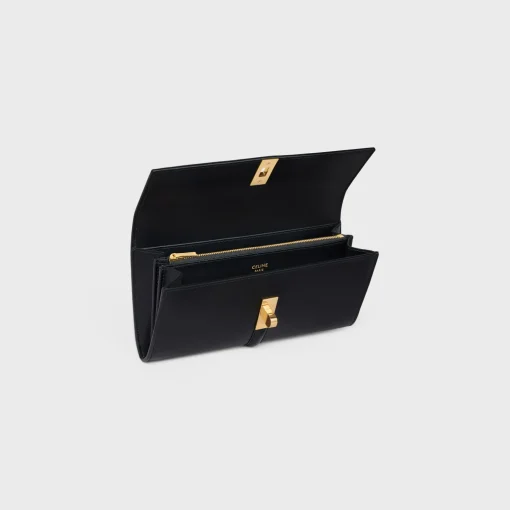 LARGE WALLET 16 in Shiny Calfskin