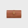 LARGE WALLET CELINE CONTI in SUPPLE CALFSKIN