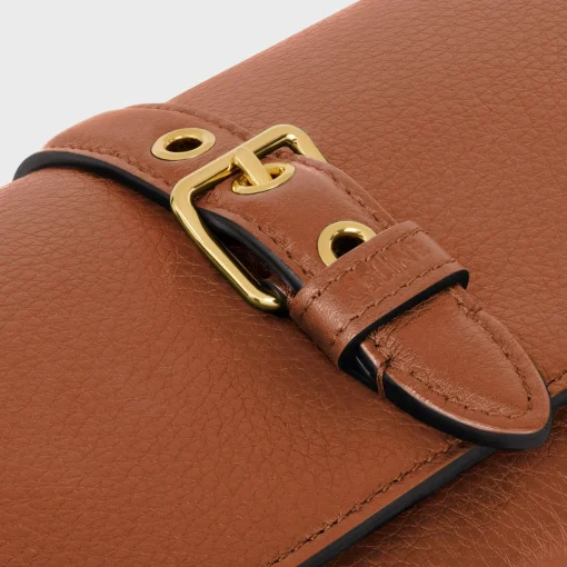 LARGE WALLET CELINE CONTI in SUPPLE CALFSKIN