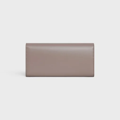 LARGE WALLET TRIOMPHE in Shiny calfskin