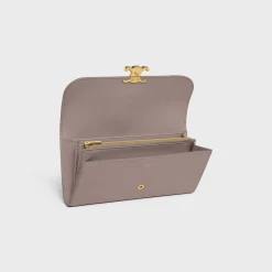 LARGE WALLET TRIOMPHE in Shiny calfskin