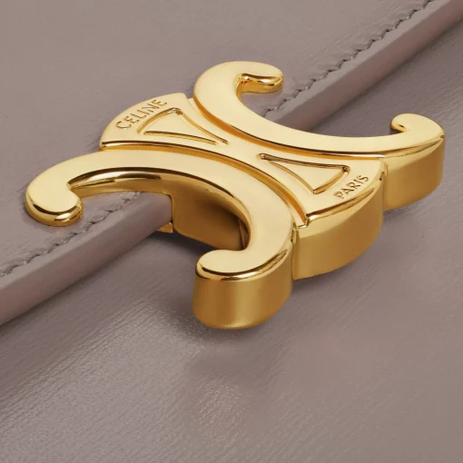 LARGE WALLET TRIOMPHE in Shiny calfskin