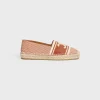 LES ESPADRILLES CELINE in TRIOMPHE JACQUARD CANVAS