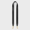 Long Strap in smooth calfskin with GOLD FINISHING