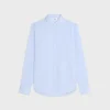 loose shirt in cotton poplin