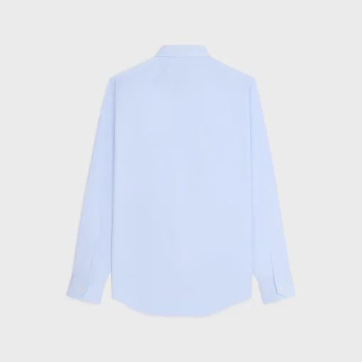 loose shirt in cotton poplin