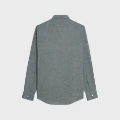 loose shirt in light chambray cotton