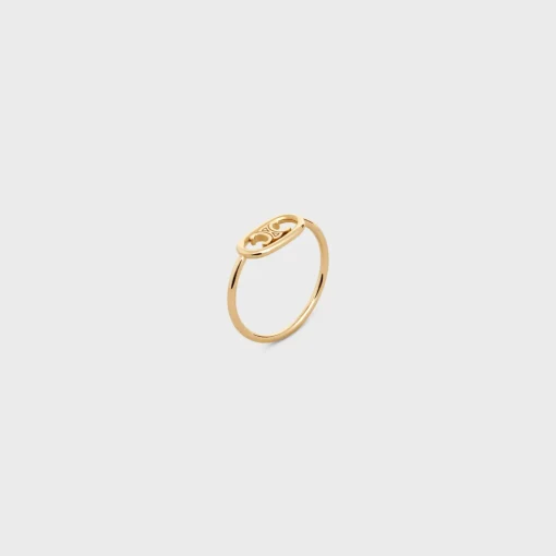 Maillon Triomphe Ring in Yellow Gold