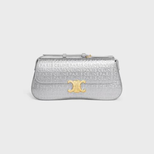 MEDIUM CELINE LOLA BAG in laminated calfskin with celine all-over