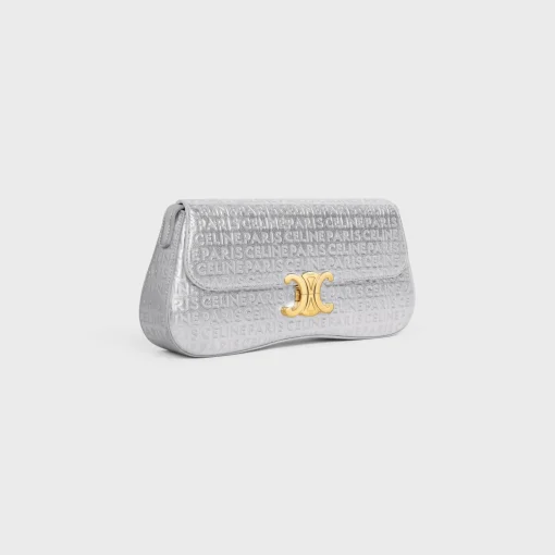 MEDIUM CELINE LOLA BAG in laminated calfskin with celine all-over