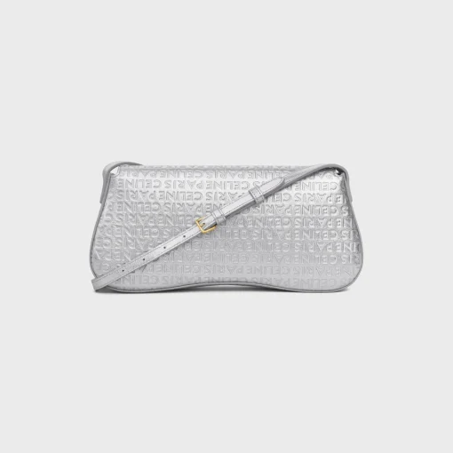 MEDIUM CELINE LOLA BAG in laminated calfskin with celine all-over