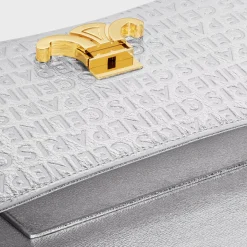 MEDIUM CELINE LOLA BAG in laminated calfskin with celine all-over