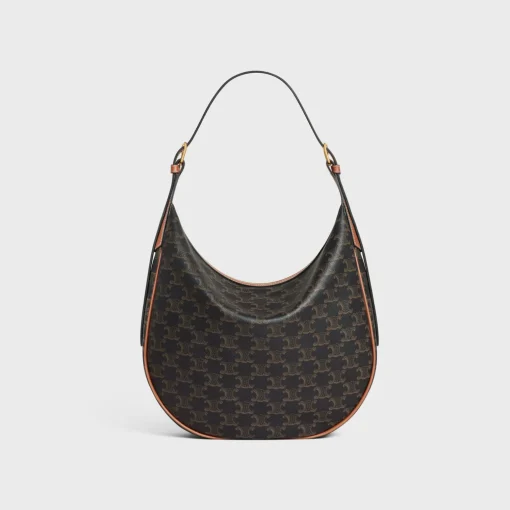 MEDIUM HELOÏSE BAG CUIR TRIOMPHE in TRIOMPHE CANVAS & CALFSKIN