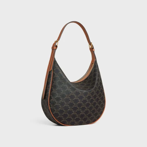 MEDIUM HELOÏSE BAG CUIR TRIOMPHE in TRIOMPHE CANVAS & CALFSKIN