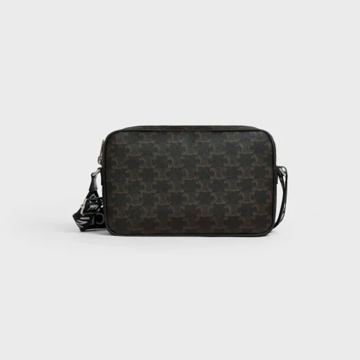 Medium Messenger bag in Triomphe Canvas