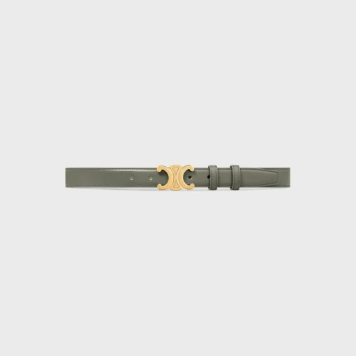 Medium Triomphe Belt in Taurillon Leather