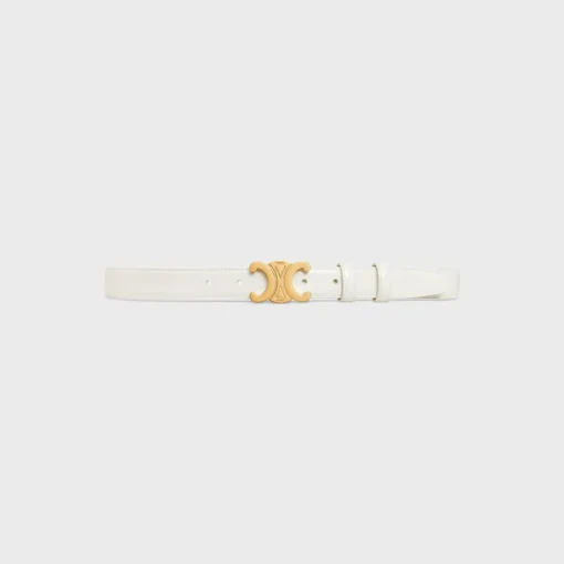 Medium Triomphe Belt in Taurillon Leather