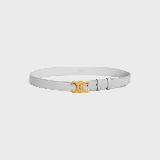 Medium Triomphe Belt in Taurillon Leather