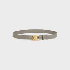 Medium Triomphe Belt in Taurillon Leather
