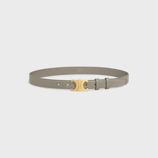 Medium Triomphe Belt in Taurillon Leather