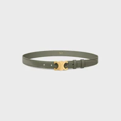 Medium Triomphe Belt in Taurillon Leather