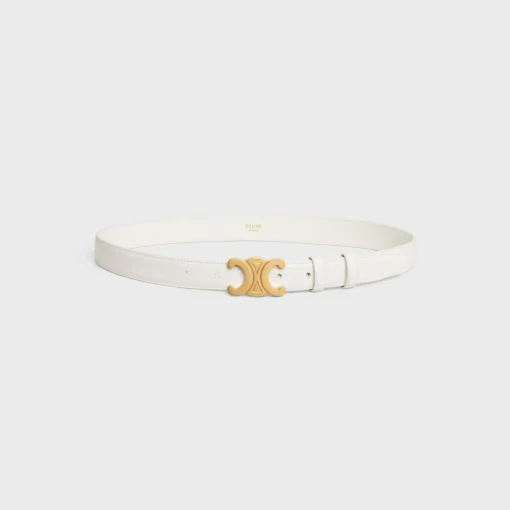 Medium Triomphe Belt in Taurillon Leather