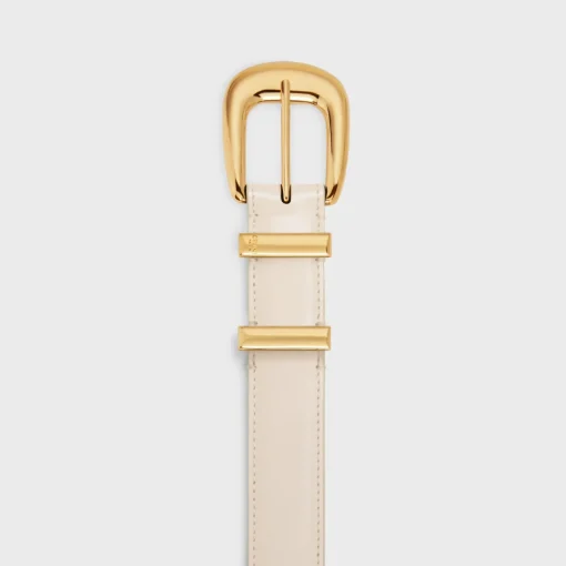 MEDIUM WESTERN BELT in Taurillon Leather